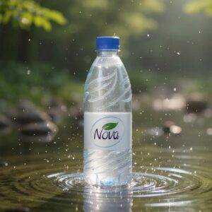 Nova Elixir Mineral Water - 233ml Green Plastic Bottle